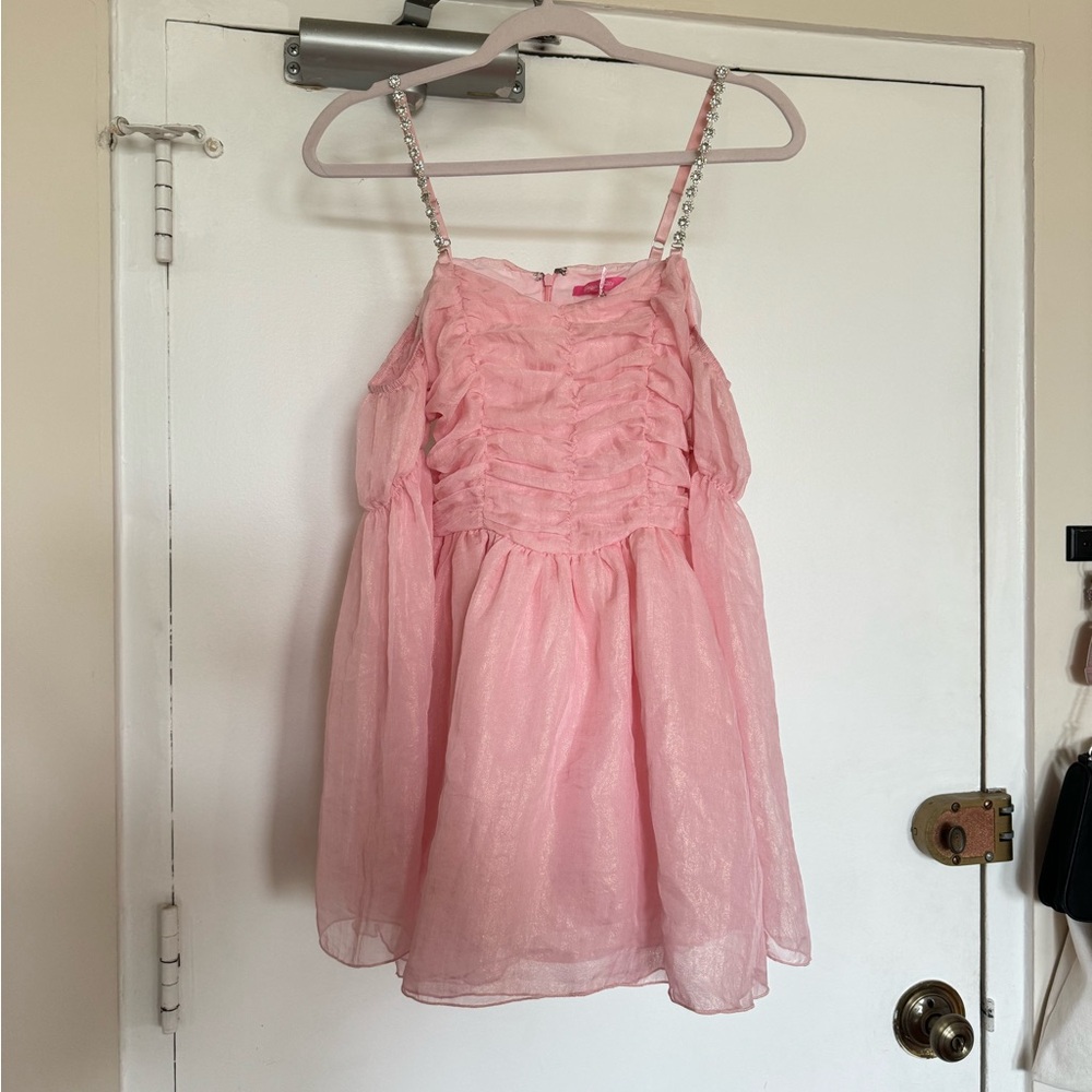 Sugar Thrillz Let Them Eat Me Chiffon Corset Dress